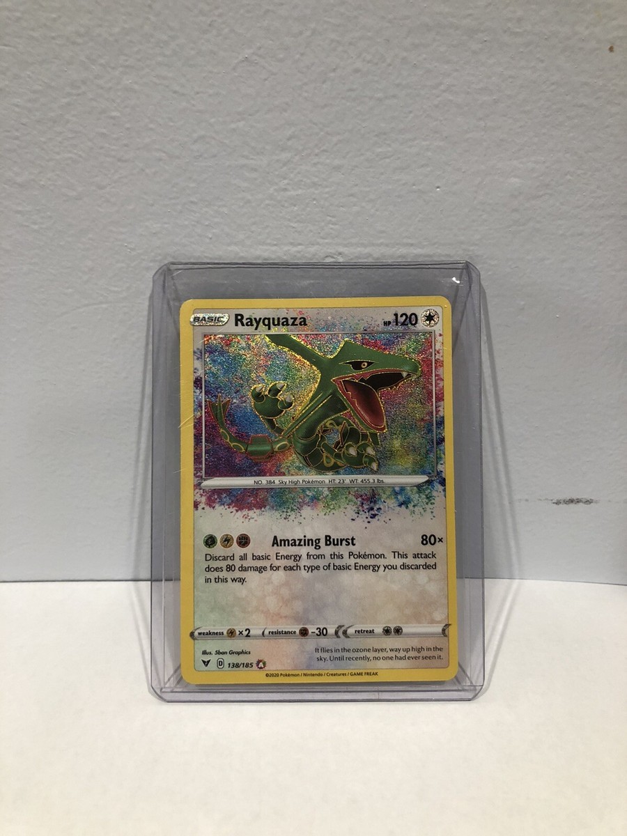 Rayquaza 138/185 Swsh04: Vivid Voltage Holo for sale online Rayquaza 138/185 Swsh04: Vivid Voltage Holo for sale online