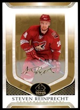 2020-21 SP Signature Edition Legends Gold Foil #86 Steven Reinprecht Phoenix