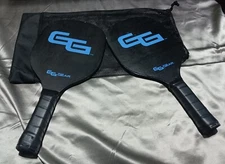 GO TIME GEAR- Set of Two Pickleball Paddles w-Carrying Bag Pre-Owned