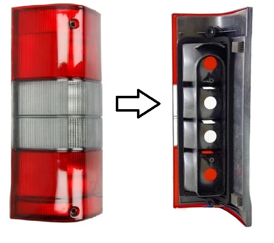 2x FARO FANALE POSTERIORE DESTRA + SINISTRA.FIAT DUCATO (1994-2002)  NUOVO ! - Imagen 3 de 4