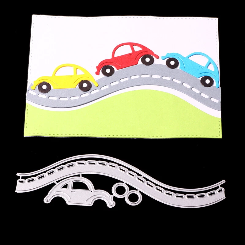 Set Di 6 Stencil Per Goffratura E Fustelle, 51 Pezzi, Forme Di Fiori E Foglie Per Scrapbooking