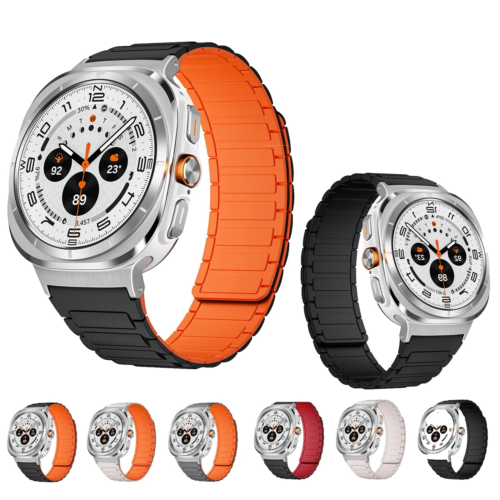 Sports Rubber Wristwatch Bands