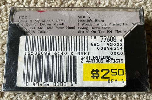 Sealed! - RAY CHARLES - Blues Is My Middle Name CASSETTE 1984 Golden Circle MINT - Picture 2 of 3