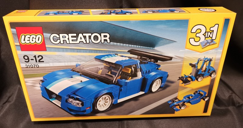 LEGO 31070 Creator 3 in 1: Turbo Track Racer - Brand New Sealed Box Set BNISB 2