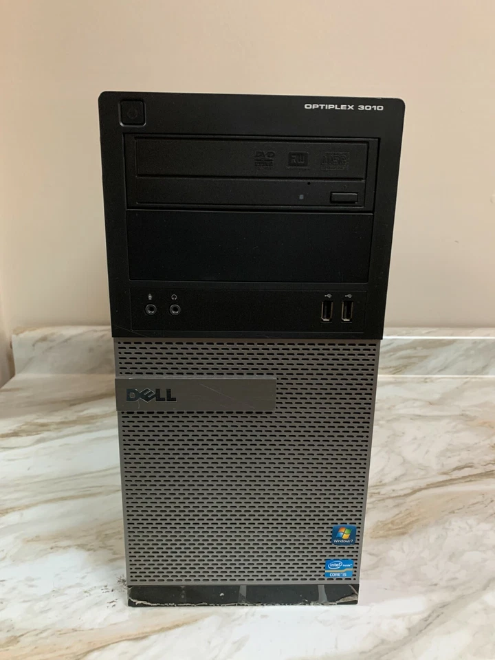 Dell Optiplex 3010 PC Intel i5-3470 3.2Ghz 8GB 256GB SSD + 1TB HDD Radeon 7450 - Image 2 of 4