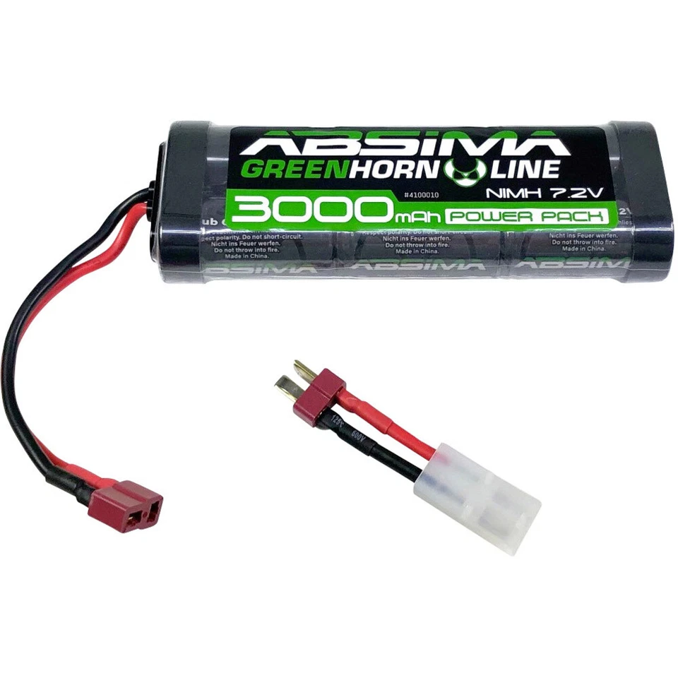 Absima Modellbau-Akkupack (NiMh) 7.2 V 3000 mAh Zellen-Zahl: 6 Hardcase T-Bu...