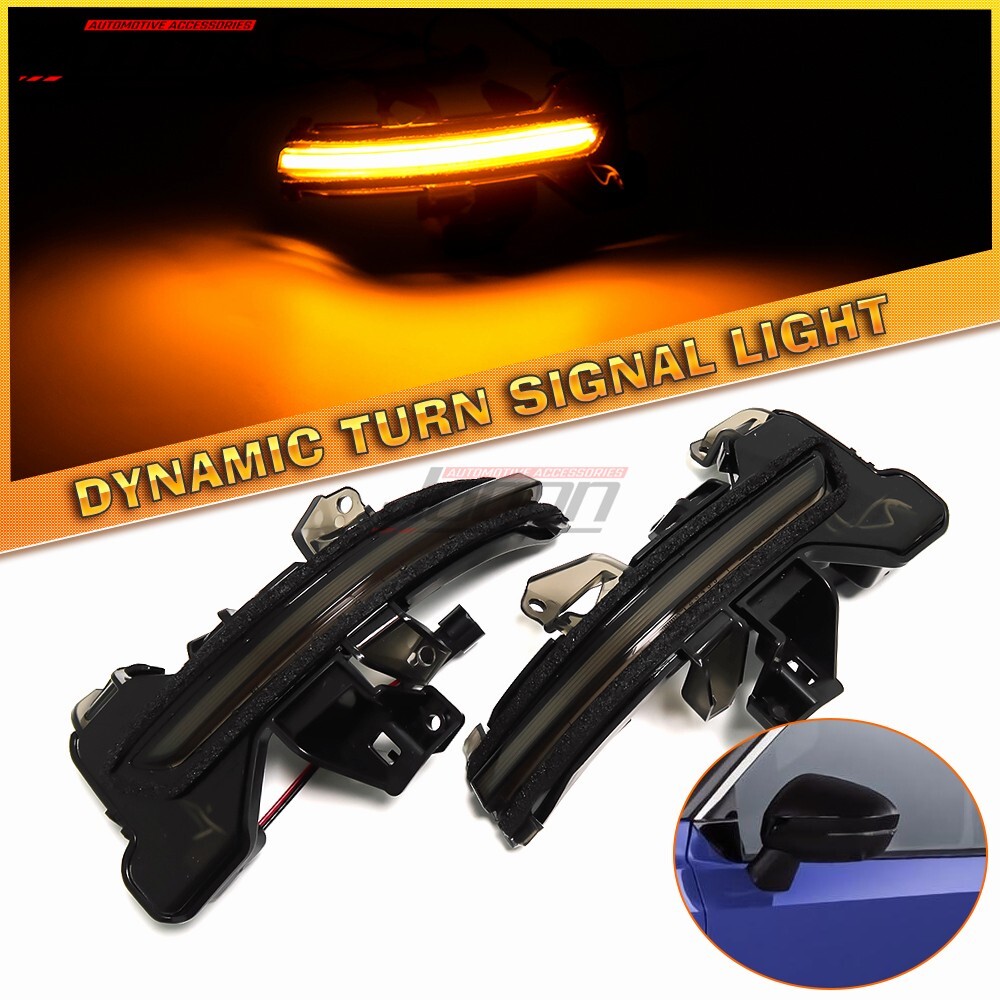 For Nissan X-Trail 2021-2023 Led Dynamic Rearview Mirror Signal Sequential  Light