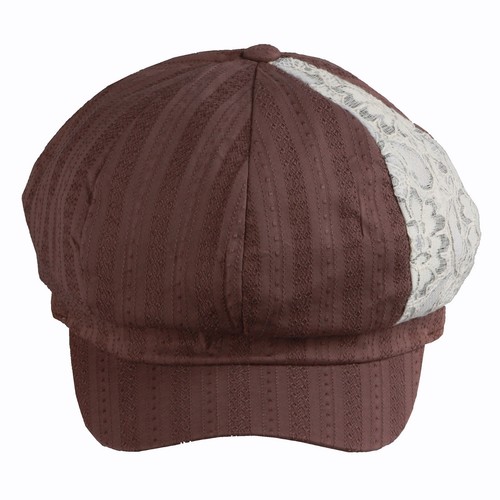 Soft Cotton Linen Round Newsboy Cap Gatsby Baseball Hat Packable Women's Men's - Picture 41 of 75