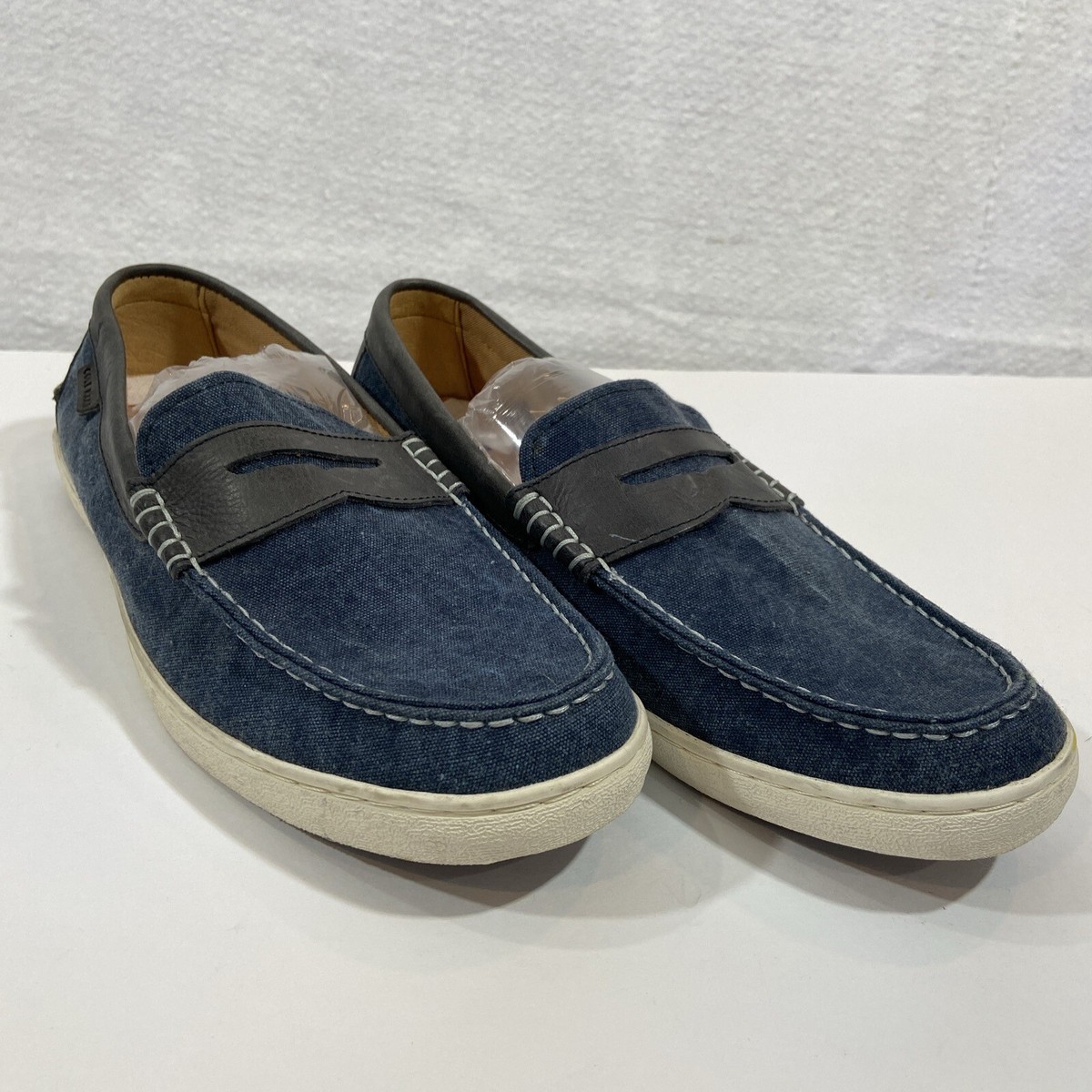 Men\'s Blue/Gray Cole Haan Penny Loafers Men main image 4