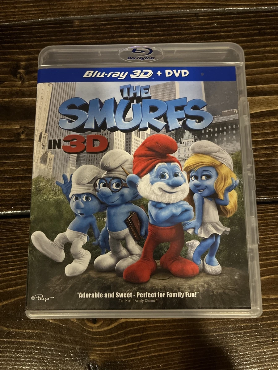 The Smurfs Blu ray 3D 2011 43396390843 eBay