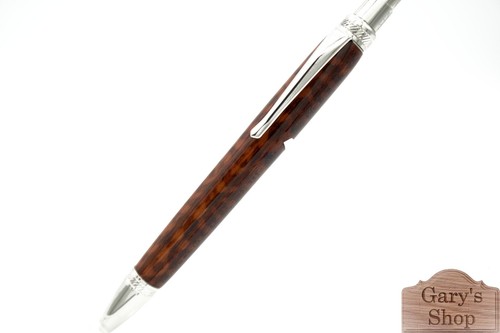 Handmade Snakewood Pen – Rare Exotic Grade A Wood, Luxury Collector Writing Gift - Picture 45 of 149