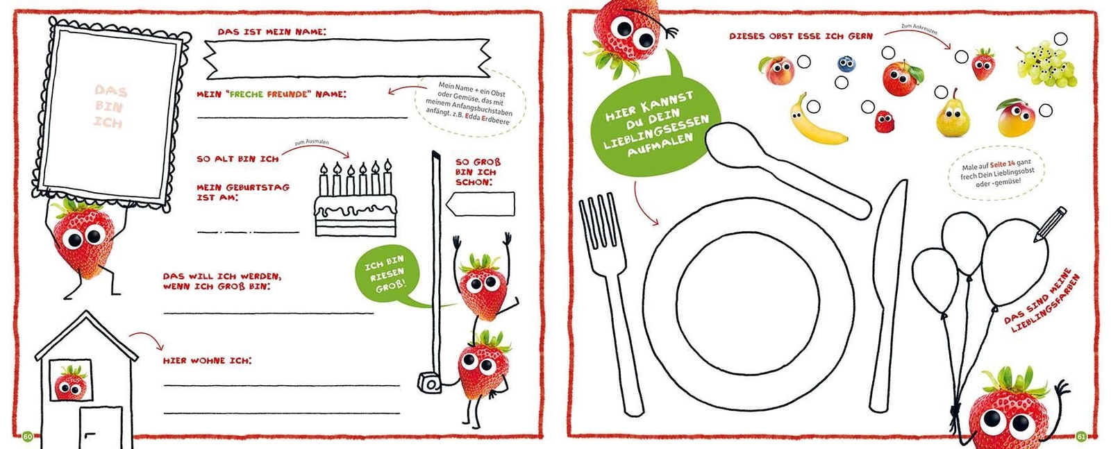 Thumbnail - Erdbär Gmbh | Freche Freunde - Freches Freundebuch | Buch | Deutsch