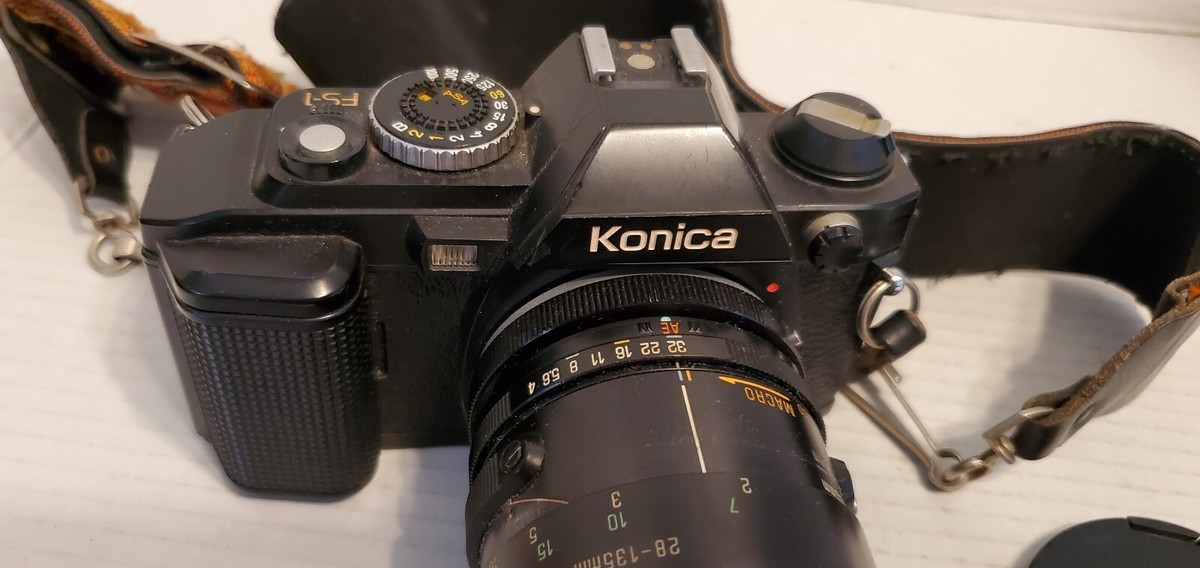 Konica FS-1 / 35mm Film Camera + TAMRON SP 28-135mm 1:4-4.5