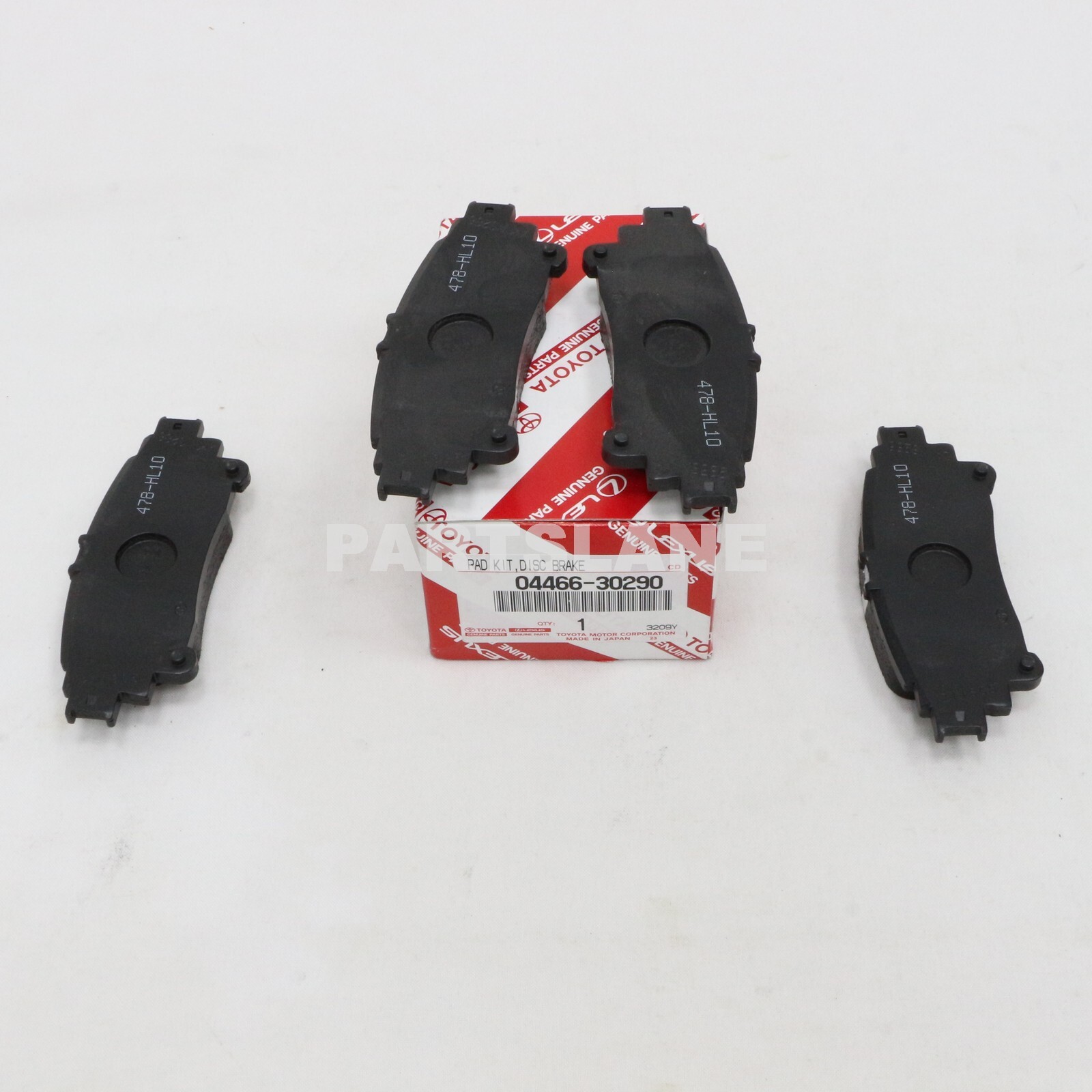 04466-30290 Toyota OEM Genuine PAD KIT, DISC BRAKE, REAR | eBay