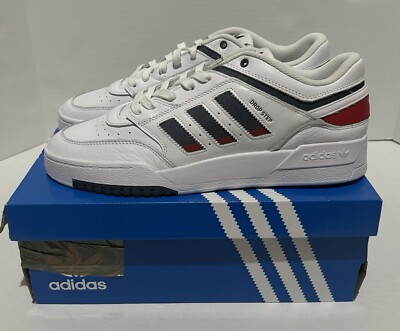 Adidas Drop Step Low Originals IE6225 White/Grey/Better Scarlet Men's 11.5