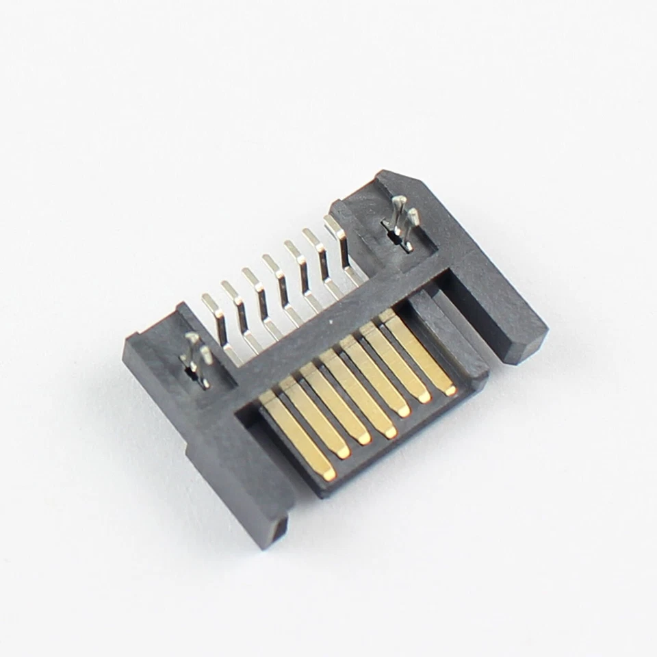 5Pcs Sata 7 Pin SMT SMD Male Date Adapter Connector For Hard Drive HDD - Image 3 of 4