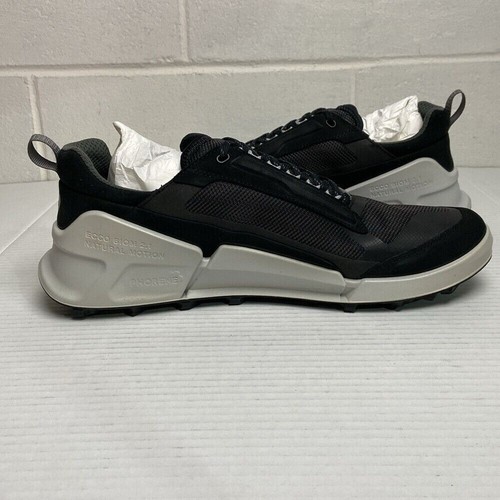 NIB ECCO Biom 2.1 X Mountain Men's Nubuck Waterproof Outdoor Sneaker EU46 Black - Picture 5 of 10