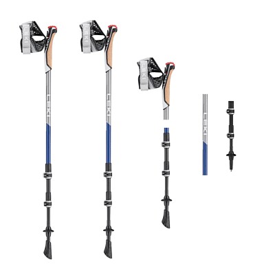 Leki Traveller Carbon Nordic Walking Stöcke 65326031