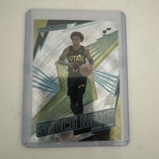 2023-24 Panini Revolution Keyonte George #23 RC Rookie Shock Wave Cosmic /99