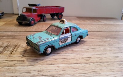 Voiture Miniature Ford Escort Police 1/43 - Dinky Toys/Solido/Norev, Modèle 1972, Occasion