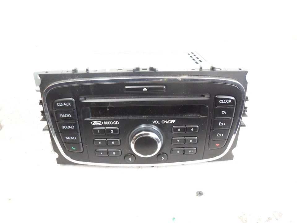 FORD GALAXY MK2 2015 RADIO STEREO HEAD UNIT CD PLAYER BS7T18C815AH 6000CD