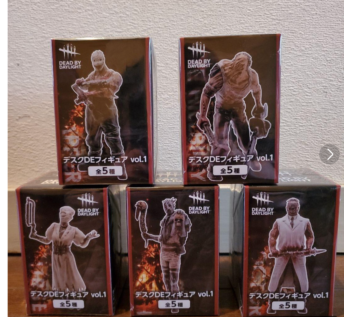 Dead by Daylight Desk DE Figure vol.1 Figure set of 5 Bushiroad | eBay