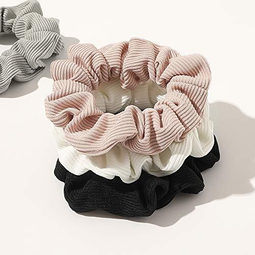 Scrunchies Hair Ties Scrunchy for Women Girls Cute Hairties for 4FBHHCQ-001 - Picture 3 of 6