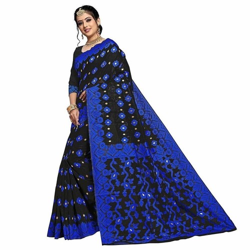 Dhakai Jamdani Saree Work Jamdani Saree Soft and Comfortable Dhakai Saree - Picture 4 of 5