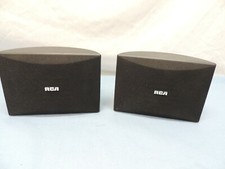 PAIR OF RCA SP1025 SPEAKERS BLACK 7" x 5" x 4"