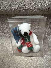 Coca Cola Polar Bear Love Coke Small Plush Stuffed Animal un-opened container