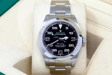 Rolex Air Kin 116900 Arabic dial 2020 Rolex warranty black