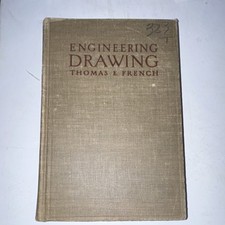 Engineering Drawing Hardcover 1947 Illustrated Thomas E. French & C.J. Vierck