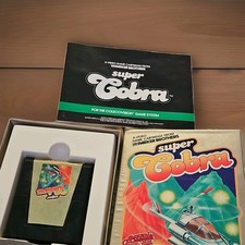 Super Cobra ColecoVision Game Boxed w Manual Parker Brothers Vintage Untested image