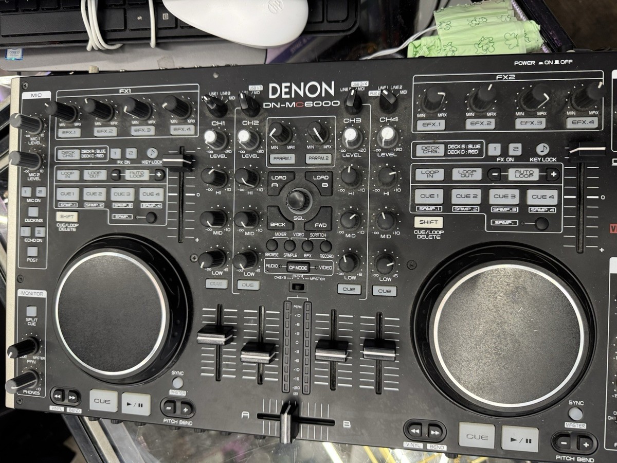 Denon DN-MC6000 Double Deck Controller - Black for sale