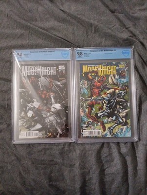 Vengeance Of Moon Knight #7 & #8 CBCS 9.8 1ST MOON KNIGHT VS DEADPOOL, NOT CGC