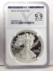 2012 W American Silver Proof Eagle NGC X Proof 9.9 Ultra Cameo 8334928-148