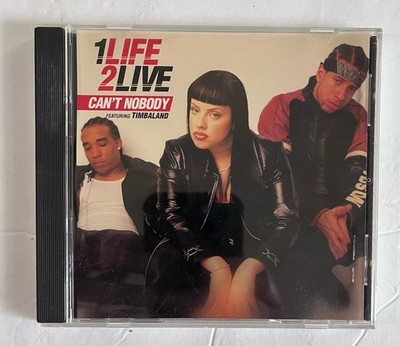 1 Life 2 Live Timbaland Can't Nobody (CD, Promo, 1999, Blackground)AX980 Tested
