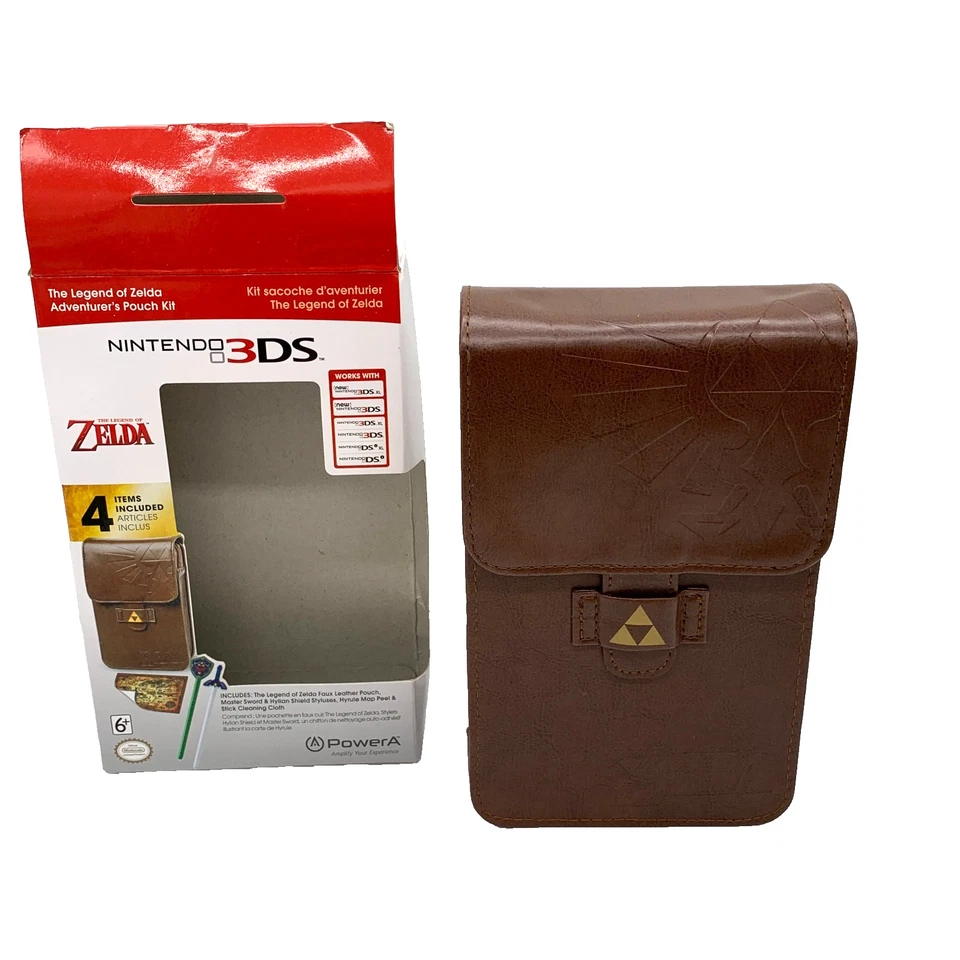 Nintendo 3DS The Legend of Zelda Adventurer’s Pouch Kit – PowerA – Open Box - Image 2 of 4