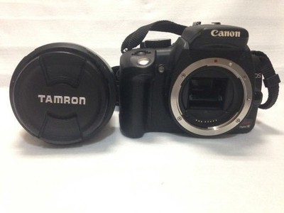 Canon EOS KISS Digital N Black with Tamron 28-300mm zoom lens & accessories