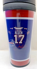 Buffalo Bills "ALLEN 17" Travel Mug - 7.5" Tall