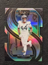2024 Panini Select - Premier Level Travon Walker #197 Silver Prizm Die-Cut