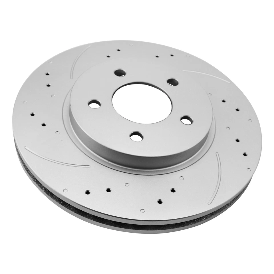 Front Drilled Rotors Brake Pads for Ford Escape Mazda Tribute Mercury Mariner - Изображение 3 из 4