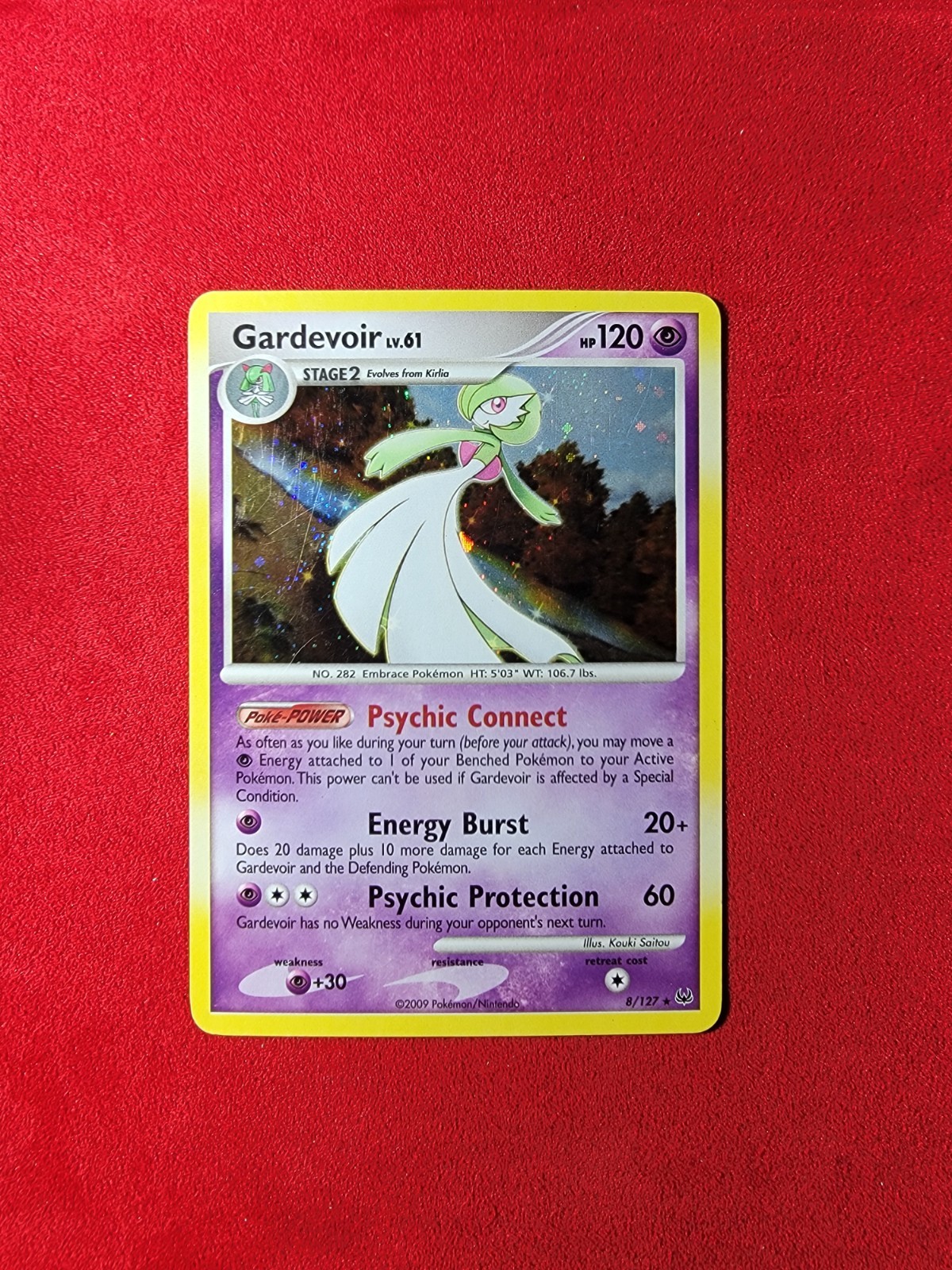 Pokemon - Gardevoir 8/127 - Holo Rare Platinum Pokemon - LP