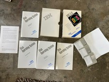 Vintage IBM DOS 5.0 Full Upgrade 3.5" Diskettes Version 5.00.1, Sealed floppy  s