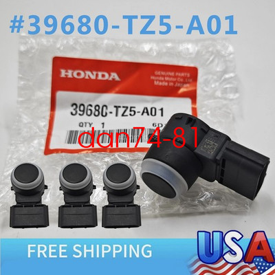 4x Bumper Parking Assist Sensor Fits 2016-2018 HONDA Pilot Acura 39680-TZ5-A01