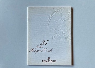 Audemars Piguet 25 Jahre Royale Oak Katalog AP Broschüre
