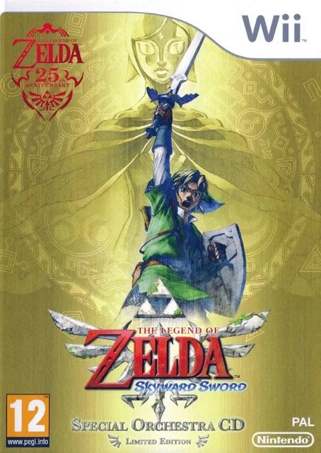 Wii Legend of Zelda: Skyward Sword Ltd Edt + Orchestra CD UK mit OVP Top Zustand - Bild 1 von 1