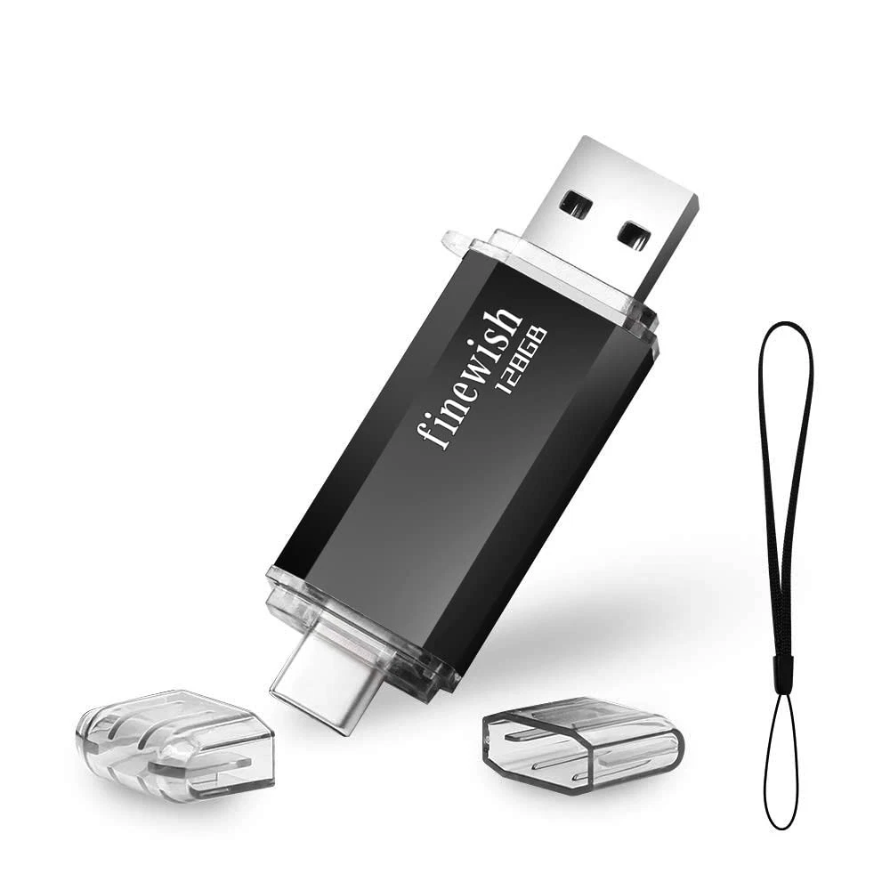 256GB Chiavetta USB C Per IPhone,2 In 1 Pennetta Chiavette USB,Memoria Esterna Per IPhone,Stick Di Backup Automatico,Unità Flash USB 3.0 Type C,Chiavetta Per Scaricare Foto Da IPad/Android/PC - Foto 11