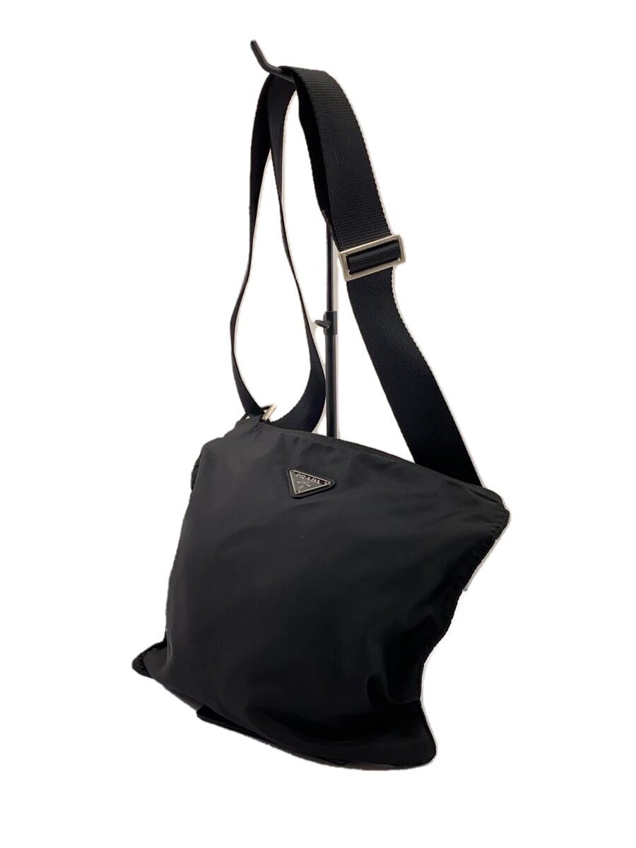PRADA Shoulder Bag BLK Solid - image 2