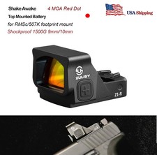 4MOA EDC Mini Red Dot Reflex Sight Z1-R for RMSc P365XL METE SFX Hellcat Pro OSP